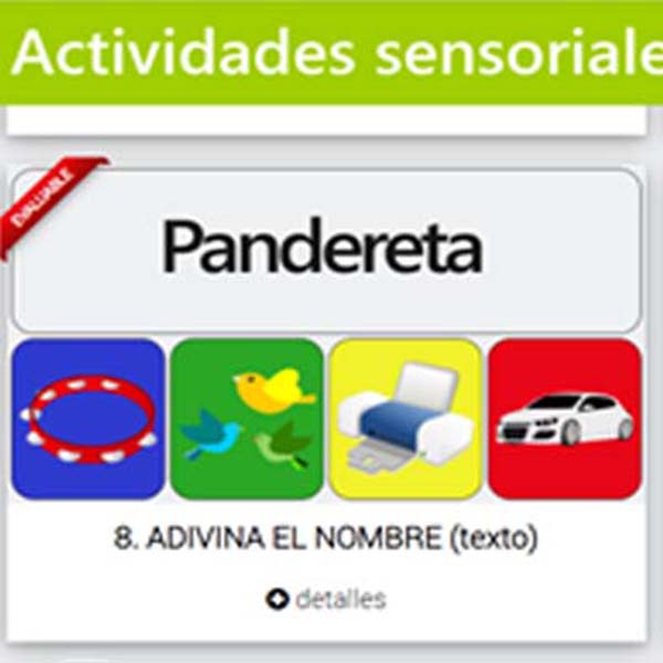 Pantalla Sensorial